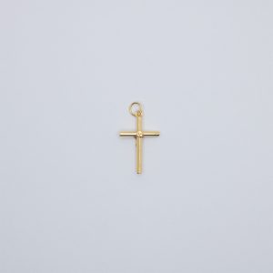 Pendente crucifixo em ouro amarelo de 19.2k.